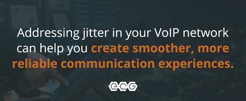Addressing jitter in your VoIP network can help you create smoother, more reliable communication experiences.